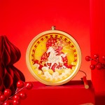 新年非遗纸雕灯笼手工diy材料手提装饰纸雕灯氛围灯文创伴手礼